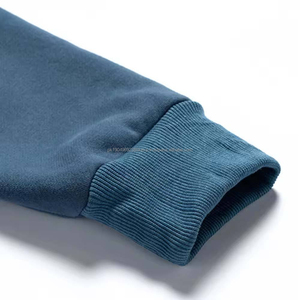 Sudadera de Lujo con Cuello Alto, Sudadera de Algodón Orgánico Grueso de Alta Calidad, Sudadera con Logotipo Personalizado, Sudadera Holgada con Cuello Redondo - Product Image 6