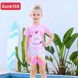 Haute qualité femmes 1 pièce solide Spandex/Nylon maillot de bain Anti-UV étanche séchage rapide 4 voies Stretch Micro soutien-gorge jupe avant - Product Image 1