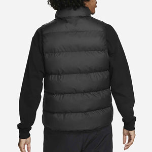 Offre spéciale, gilets pour hommes personnalisés, veste à bulles sans manches, gilet d'hiver chaud en stock, gilet à bulles avec design personnalisé, service OEM - Product Image 2