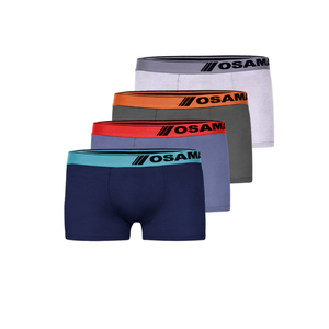 Calzoncillos bóxer de algodón transpirable para hombre con cintura personalizada Suministro ODM Logotipo personalizado de Vinh Hung Vietnam Precio de fábrica - Product Image 3