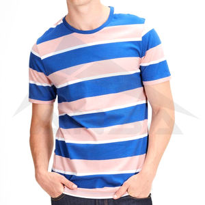 Venta al por mayor de alta calidad de los hombres 100% algodón casual camisetas de gran tamaño con impresión digital de manga corta - Product Image 3