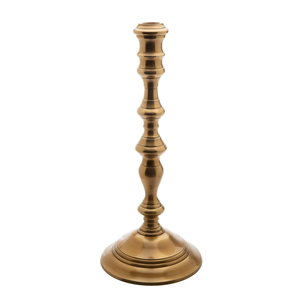 Bougeoir en fonte d'aluminium avec bougeoir décoratif de conception de fantaisie faite à la main de finition antique en laiton pour la décoration intérieure à la maison - Product Image 4