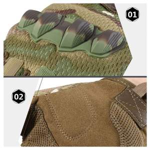 Gants de sécurité unisexes de qualité supérieure en cuir Impact Direct Factory TPR, résistants aux coupures, avec caractéristiques ignifuges anti-impact - Product Image 4