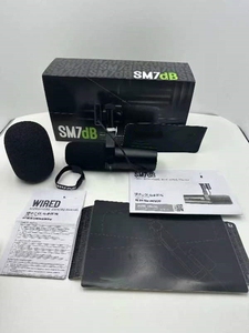 Micrófono Vocal Dinámico Cardioide SM7dB 2026 con Preamplificador Integrado para <span class=keywords><strong>Shure</strong></span>, Ideal para Estudio, Transmisión, Podcasting y <span class=keywords><strong>Streaming</strong></span> - Product Image 1