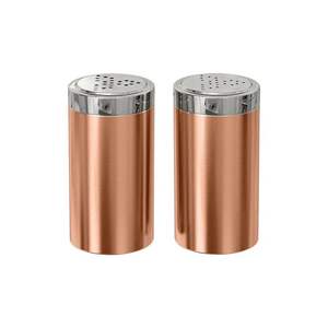 Juego de salero y pimentero de latón pulido de lujo, diseño clásico y elegante, esencial para la cocina y el comedor, de alta calidad, duradero y el mejor. - Product Image 3