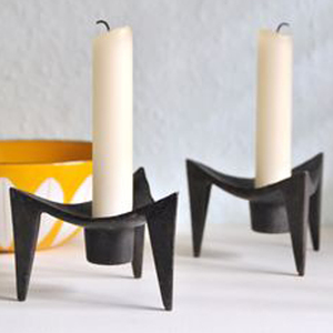 Portavelas de aluminio, portavelas, anillo, copa, negro mate, Otoño, diseño de Halloween, candelabro, pieza central, accesorios - Product Image 6