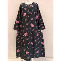 Vestido musulmán de alta calidad de manga larga para mujer con tamaño jumbo Rayon Abaya vestido de oración modesto moda más nueva para musulmanes