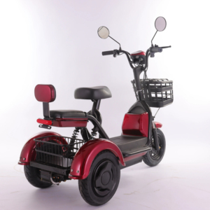 Vélo électrique à 3 roues de haute qualité, moteur puissant de 500 W, homologué CE, tricycle électrique de type ouvert pour le shopping et les voyages de loisirs - Product Image 2