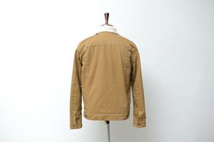 Chaqueta Vaquera para Hombre al por Mayor, con Forro de Piel, Diseño de Letras, Resistente al Viento, Estilo Urbano, Informal, para Invierno - Product Image 4