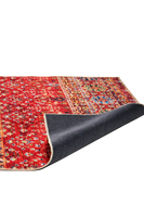 Adiva Türkischer Jacquard-Gewebter Maschinengefertigter Teppich Rutschfester Gummirücken Geometrisches Muster Niedrigflorig für Wohnzimmer