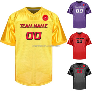 Uniforme de fútbol Diseño personalizado Sublimación Equipo de fútbol americano Jersey Conjunto de entrenamiento Camiseta de fútbol personalizada - Product Image 5