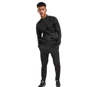 Ensemble de survêtement en polyester pour homme Designer Jogger Athlétique Streetwear Vêtements de sport Toute saison Confort ajusté - Product Image 6