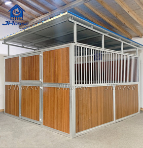 Écurie préfabriquée de panneaux de stalles de cheval de grange de cheval pour l'équipement de bétail de cheval - Product Image 1
