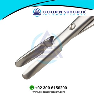 Fórceps para tabique Jansen Middleton de 185mm, instrumento quirúrgico Manual de doble acción con mordaza de 4mm de ancho X 14mm de largo, longitud total - Product Image 6