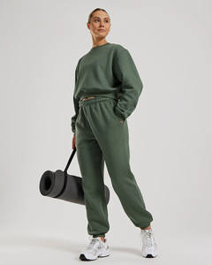 Premium Quality Sage <b>Women's</b> Comfort Full Length <b>Joggers</b> Terry <b>Fleece</b> Soft Touch Fabric <b>Women</b> Sweatpants <b>Women's</b> Pants & Trouser - Product Image 5