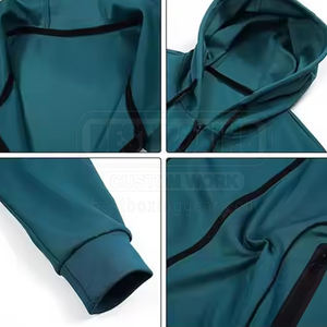 2025 personnalisé hommes Gym survêtement ensemble vêtements de sport 2 pièces survêtement tenue vente en gros hommes entraînement survêtement - Product Image 6