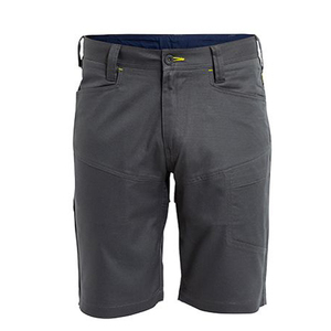 Workwear Cargo <b>Shorts</b> with Custom Logo <b>Elastic</b> <b>Waist</b> Drawstring Nylon Construction Workwear <b>Shorts</b> - Product Image 5