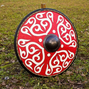 Escudo redondo medieval Escudo de metal Escudos Vikingos. por Calvin hancrafraft - Product Image 4