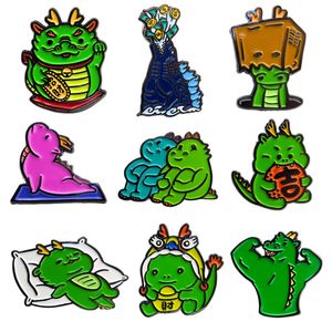 Une série de logo d'épinglettes en émail personnalisé d'insigne en métal - Product Image 6