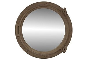 Espejo de ojo de buey de la mejor calidad con acabado rústico Premium, decoración náutica, nuevo aspecto, precio al por mayor - Product Image 1