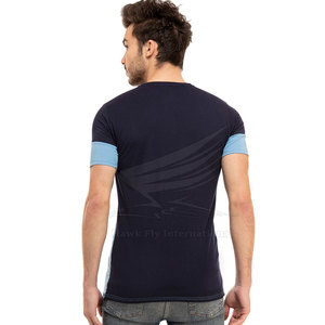 T-shirt décontracté pour homme de haute qualité, 100% coton, léger, respirant, coupe classique, couleur et logo personnalisés - Product Image 4