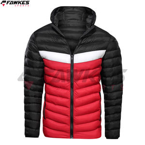 Vente en gros de vestes bombardiers à bulles coupe-vent d'hiver à la mode vestes bouffantes à motifs personnalisés et avec logo pour hommes - Product Image 6