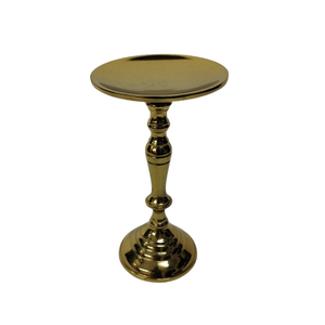 Vintage <b>Candlestick</b> Design High Quality Home Decor <b>Gold</b> Color Dining Table Metal Pillar Candle <b>Holder</b> for Living Room - Product Image 1