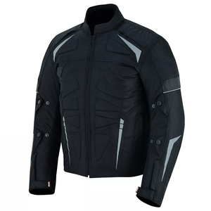 Veste de moto isolée pour l'hiver, conçue pour la conduite par temps froid avec rembourrage thermique, coque coupe-vent et ajustement confortable. - Product Image 3