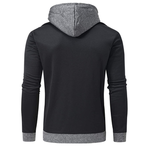 Sweat-shirts à capuche zippés en polaire pour homme de haute qualité, respirants, légers, 100 % coton, logo/couleur/taille personnalisés, coupe classique - Product Image 3