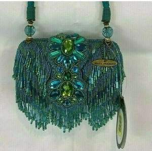 Bolsos de Mano Bordados Tradicionales Únicos con Perlas Cuadradas, Estilo Bohemio, Diseño Elegante, Forro, Venta al por Mayor - Product Image 2