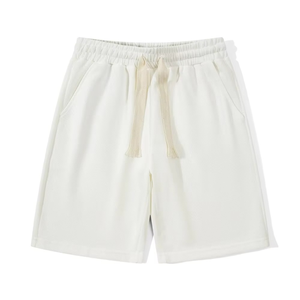 Shorts de sport pour hommes en coton 2025, ultra doux, respirant, confortable, décontracté, course à pied, salle de sport, uni, séchage rapide, coupe ample, élastique - Product Image 4