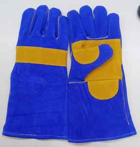 Meilleure vente Gants de sécurité en cuir de vachette pour hommes pour le jardinage, le soudage par impact, la construction et le travail - Product Image 1