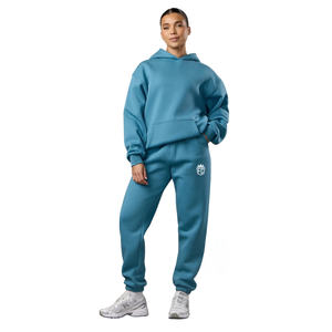 Pantalones Deportivos de Felpa Suave para Mujer, Ideales para Entrenamiento y Moda Casual - Product Image 1