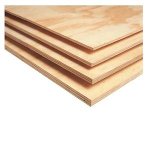 Madera de pino de fábrica profesional Núcleo de construcción de 4 pies X 8 pies Modelo de goma ecológico 9/12/15/18mm Espesor reutilizable 6-8 veces - Product Image 1