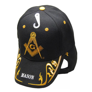 หมวกแก๊ปและหมวกแบบกำหนดเอง หมวก Shriners หมวกปักลาย Jewel ระบายอากาศได้ดีและกันน้ำ หมวกเบสบอลแบบ Trucker หมวก Masonic หมวก Ronpex สำหรับทุกเพศ - Product Image 2
