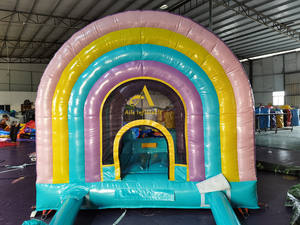 บ้าน<span class=keywords><strong>เด้ง</strong></span>เป่าลมพร้อมธีมลูกกวาดแสนหวาน - Product Image 2