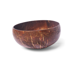 Tazón de cáscara de coco reutilizable con espacio interior profundo para ensaladas de fideos de sopa y atractivo de vajilla amigable con la tierra - Product Image 5