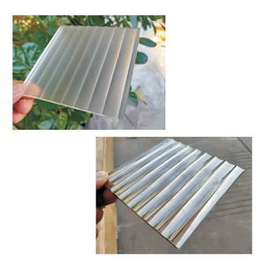 Verre nervuré de haute qualité pour la construction de bâtiments de cloison Verre cannelé Motif personnalisé - Product Image 3