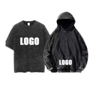 Vente en gros de sweatshirts à capuche pour hommes avec logo personnalisé pull en coton unisexe Streetwear pour la saison d'hiver - Product Image 1