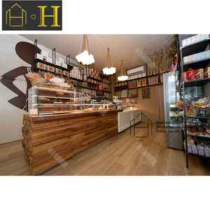 Kiosk Thức Ăn Nhanh Bằng Gỗ Tùy Chỉnh Kiosk Thức Ăn Độc Đáo Quầy Trưng Bày Đồ Ngọt - Product Image 5