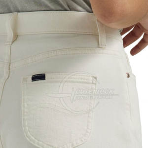 Styles 2025 Logo personnalisé coton femmes jean Shorts avec poches différentes couleurs doux lâche été Shorts - Product Image 5