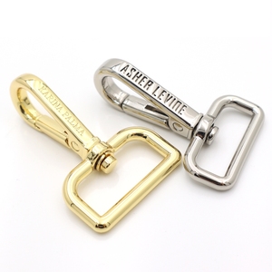 คาราไบเนอร์สลักลายตามสั่ง สีเงินด้าน แบบหมุ<span class=keywords><strong>น</strong></span>ได้ ตัวล็อคแบบสแ<span class=keywords><strong>น</strong></span>ป ทำจากโลหะผสมสังกะสี รูปทรงเรขาคณิต สำหรับสุ<span class=keywords><strong>น</strong></span>ัข - Product Image 5