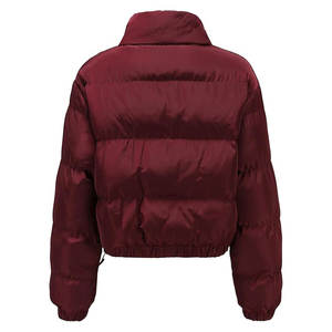 Veste rembourrée courte en nylon de haute qualité pour femmes - Product Image 5