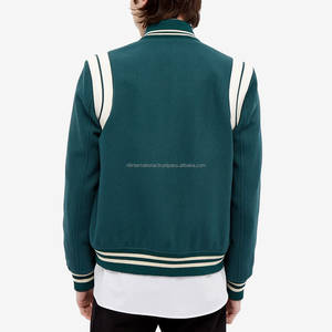 Custom Streetwear Varsity <b>Jacket</b> <b>Men</b> Wool College Baseball <b>Jacket</b> Manufacturer Private Label Support <b>Jackets</b> - Product Image 2