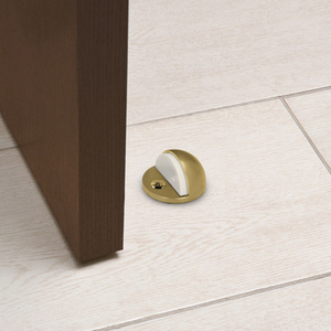 Fermaporta a vite Wolfpack, acciaio inossidabile, placcato ottone - Product Image 3