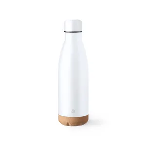 Borraccia Termica Sostenibile in Acciaio Inossidabile Lilla - Gadget Ecologico - Product Image 4