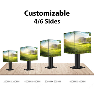 Affichages numériques LED magiques en couleur pleine pour l'extérieur, panneaux d'affichage à 5 faces, écran LED cube pour la publicité - Product Image 4