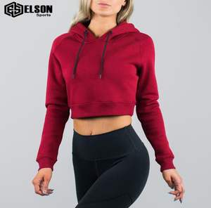 เสื้อฮู้ดแบบสวมหัวสำหรับผู้หญิงเสื้อเอวลอยแขนยาวผ้าระบายอากาศได้ดีดีไซน์3D พิมพ์โลโก้ OEM ล่าสุด - Product Image 1