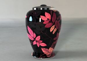 Aluminium Adult American Style Eco-Friendly Customizable Design Cremation Urns for Human Ashes with Free <b>Velvet</b> <b>Bag</b> - Product Image 3