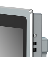 Panel PC Industrial de 10 Pulgadas con Pantalla Táctil LCD, Computadora Todo en Uno, Control Simatic HMI, Tablet PC Industrial con Windows 10 para Pruebas Industriales